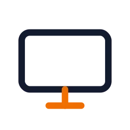 LED TV Icon