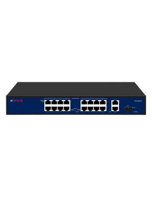 CP Plus 16Port POE Switch (CP-DNW-HPU16G2F1-20)