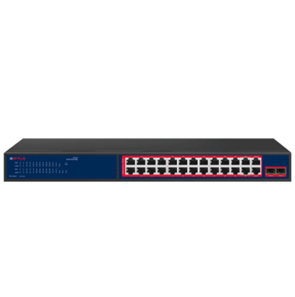 CP Plus 24 Port POE Giga (CP-ANW-GPU24G2F2-N30)
