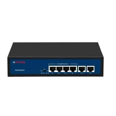 CP Plus 4 Port POE Switch (CP-ANW-HP4H2-N65)