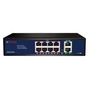 CP Plus 8Port POE Uplink Giga (CP-DNW-HPU8G2-96-V3)