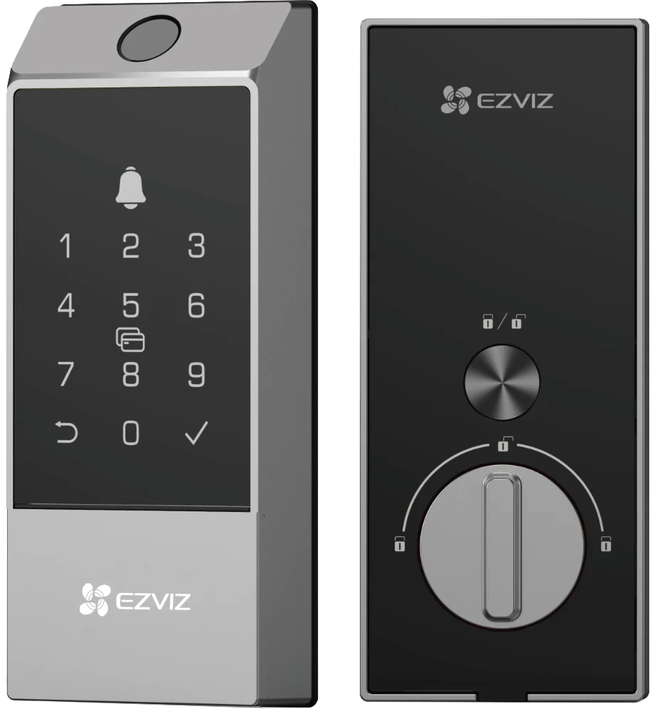 Ezviz Dl04 Pro Smart Deadbolt Lock | Fingerprint & Wi-Fi Keyless Entry With App Control