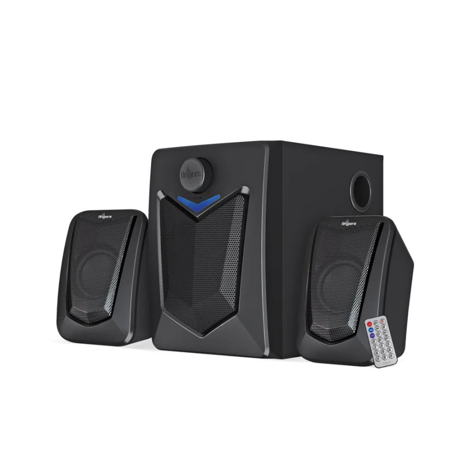 FINGERS Eleganx 2.1 Multimedia Speaker | Powerful Bass & Elegant Design