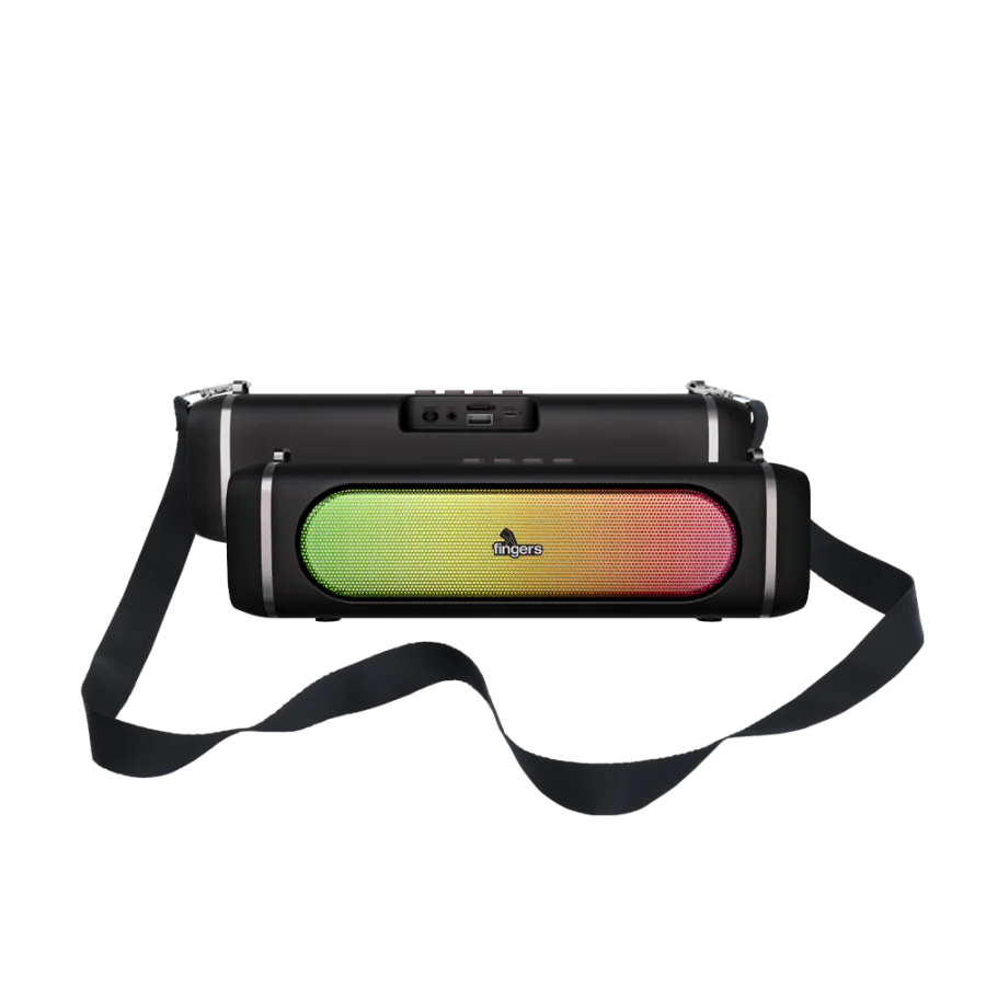 FINGERS SoundPower-20 Portable Speaker | 20W 360° Sound & RGB Lights
