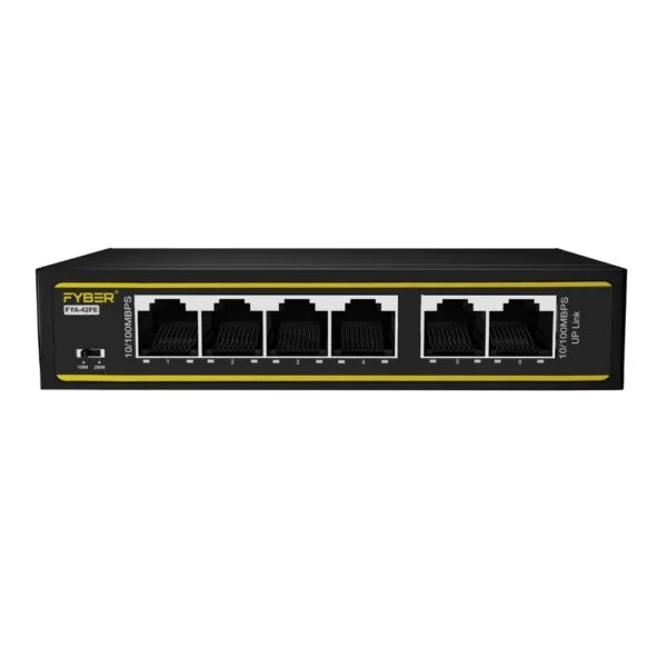 Fyber 4 Port POE 10/100 4+2 (FYA-42FE)