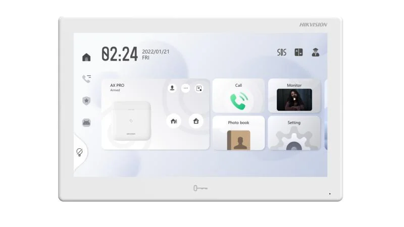 Hikvision VDP Android Indoor Monitor DS-KH9510-WTE1(B)