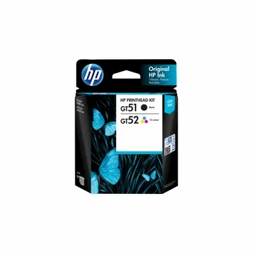 HP GT51/52 Black & Color Printhead Combo 2-Pack (3JB06AA) – For HP GT & DeskJet Printers, 5000/8000 Pages