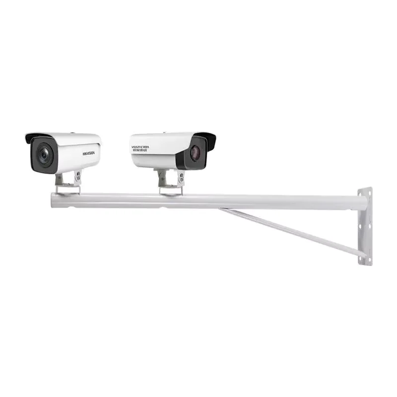 L Type Powder Coated Aluminum Stand 100Cm With 2 Camera Frame (TS100/2)