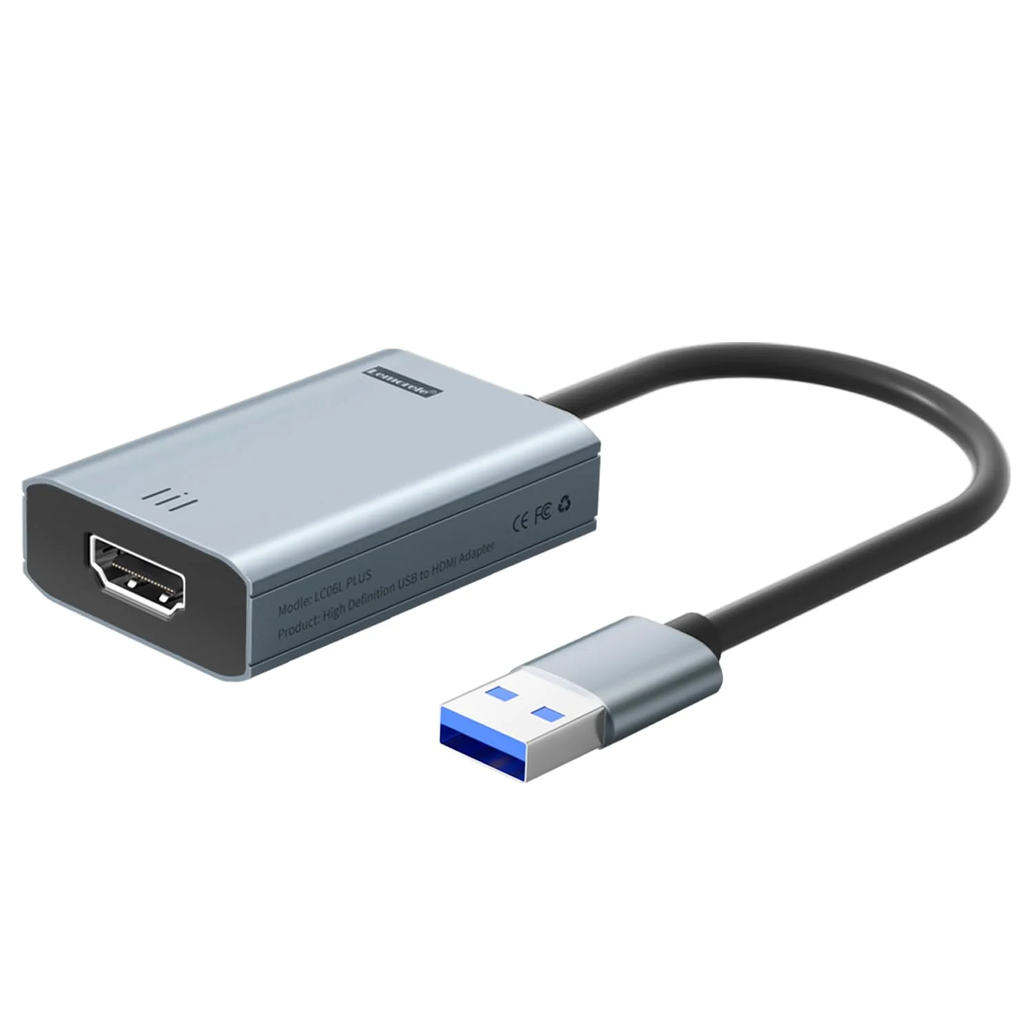 Lemorele USB-A To HDMI USB-A (LC06 PLUS)
