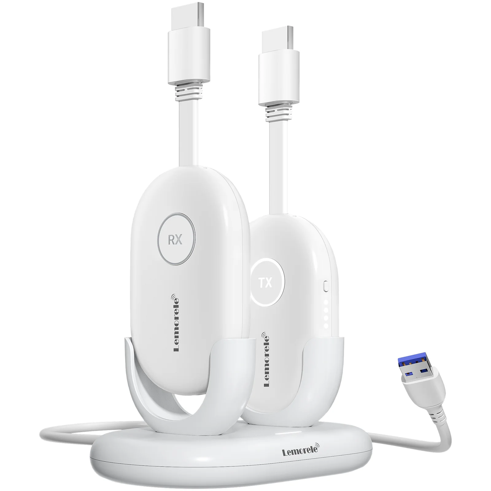Lemorele Wireless HDMI Transmitter & Receiver Kit 1080P, 50M (G500)