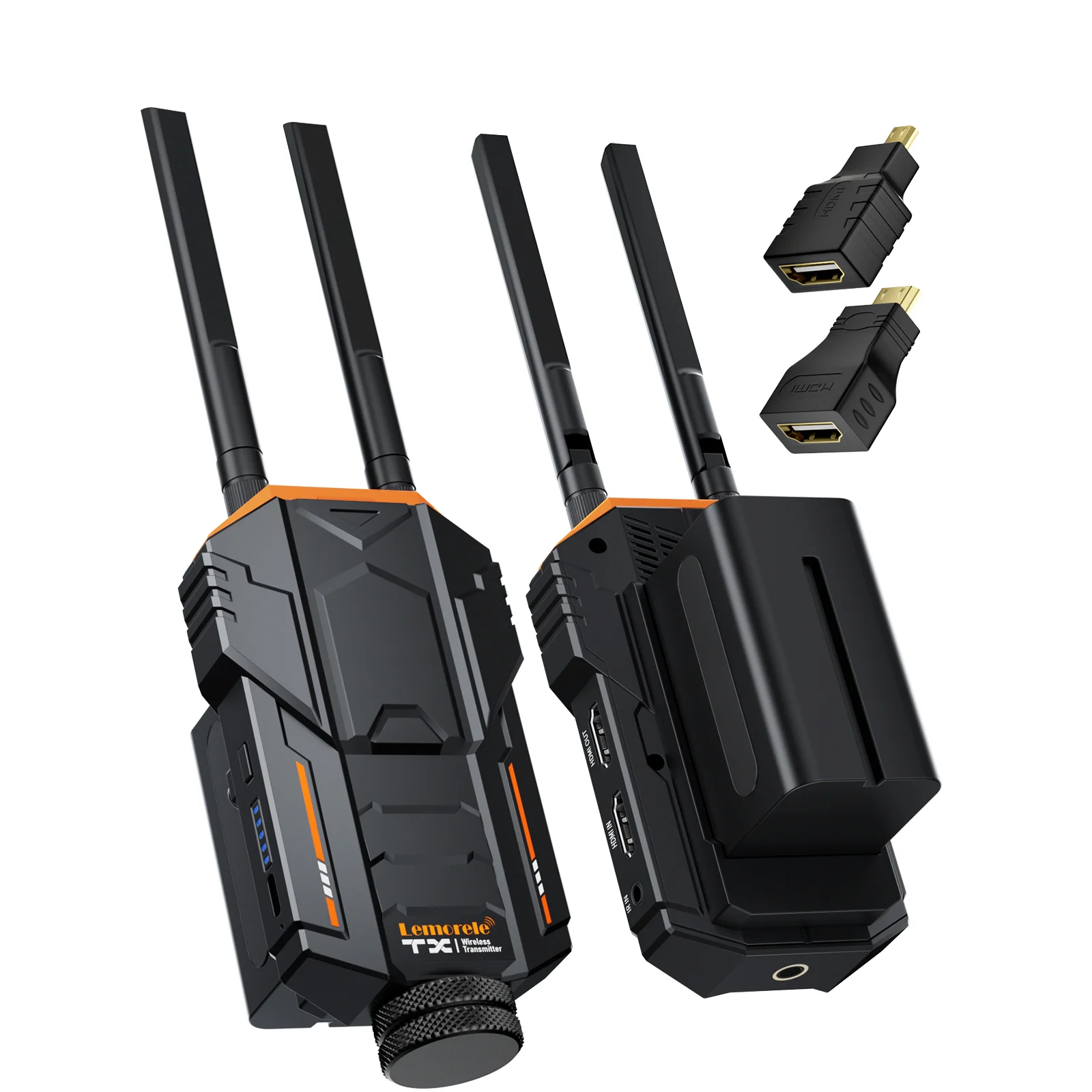 Lemorele Wireless HDMI Transmitter & Receiver Kit With HDMI Loop-Out 1080P, 200M (R100 PLUS)