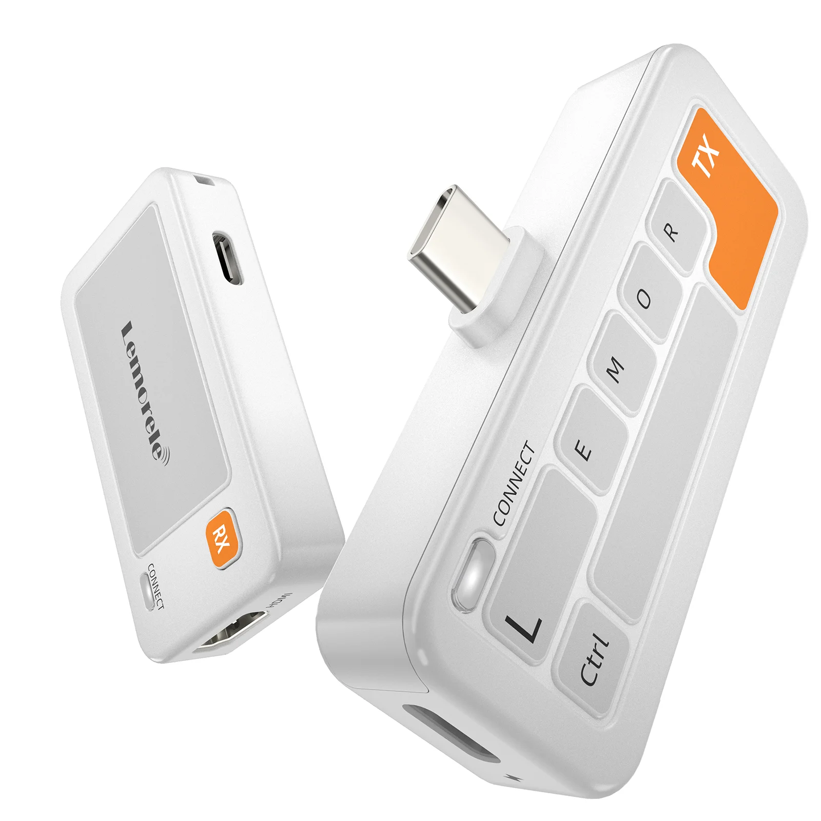 Lemorele Wireless USB-C To HDMI Transmitter & Receiver Kit With 1080P HD Transmission (P400)