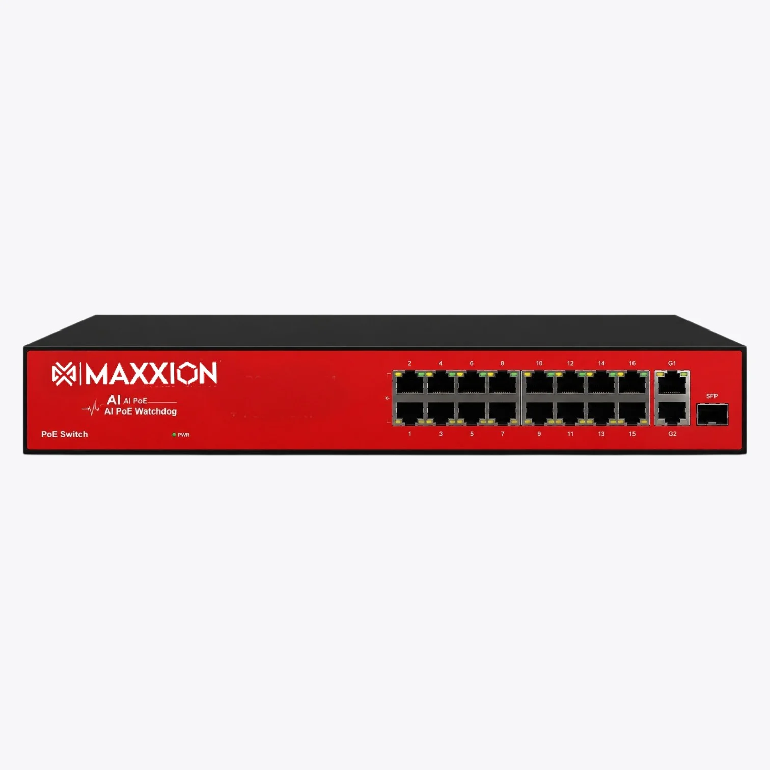 Maxxion 16 Port Full 100/1000 POE Switch (MX-5162-S30W)