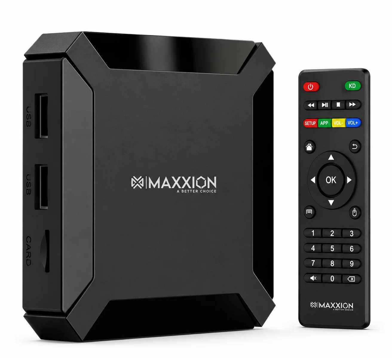 Maxxion Android Box Maxxion 4GBram 32GB Dualband (MAX-X9K432DBA13T)