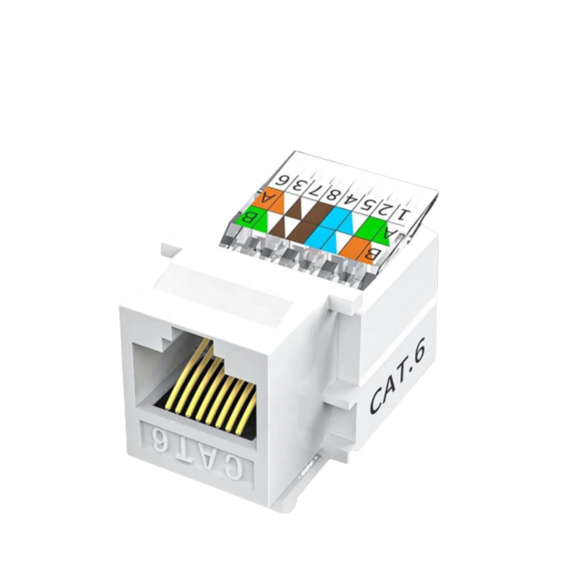 Maxxion CAT-6 Modular Io (MX-IOC3U-WK)