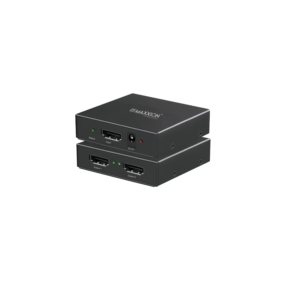 Maxxion HDMI Splitter 1X2 (MX-HS102-4KS)