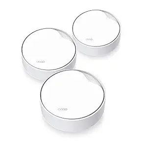 Tp-Link Deco Ax3000 Wifi 6 Mesh System With POE - 3 Pack (DECO X50-POE)