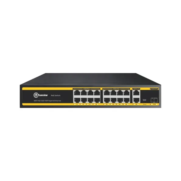 Trueview 16 Port POE Switch 16+2Ug+1SFP (T38266-A)