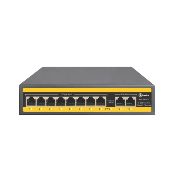 Trueview 8 Port POE Switch 8G+2G (T38264-A)