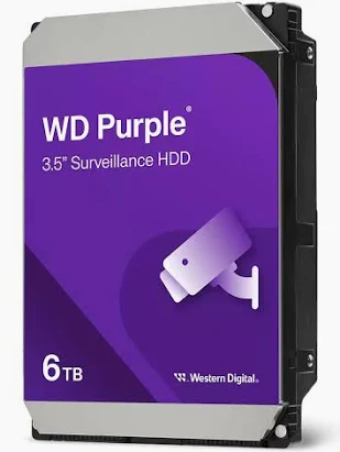 Wd 6TB AV Harddrive (WD64PURZ)